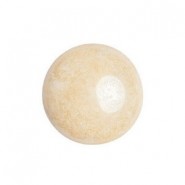 Les perles par Puca® Cabochon 14mm - Opaque beige ceramic look 03000/14413